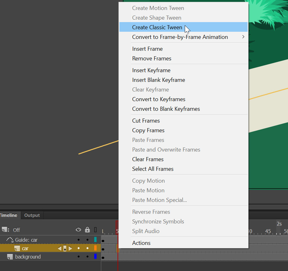 How to create motion paths in Adobe Animate - tutorial