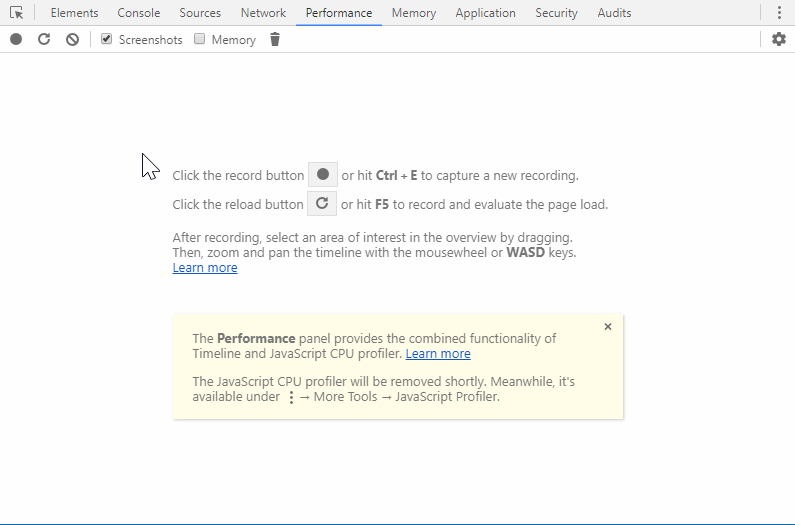 User Interface JavaScript debugging inspector